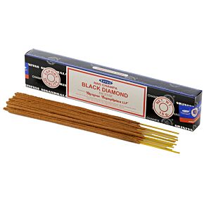 01346 Nag Champa Satya - Diamante Negro- Sticks de Incenso 01346 Nag Champa Satya - Diamante Negro- Sticks de Incenso