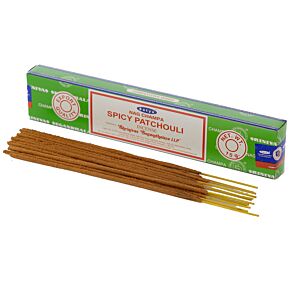 01364 Nag Champa Satya - Patchouli Picante - Sticks de Incenso 01364 Nag Champa Satya - Patchouli Picante - Sticks de Incenso