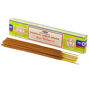 01366 Nag Champa Satya - Capim-limão Tropical - Sticks de Incenso 01366 Nag Champa Satya - Capim-limão Tropical - Sticks de Incenso