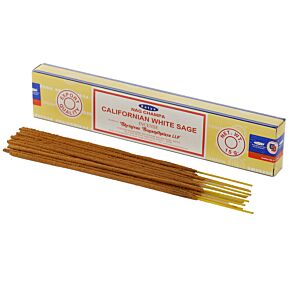 01406 Nag Champa Satya Sticks de Incenso VFM Sálvia Branca Californiana 01406 Nag Champa Satya Sticks de Incenso VFM Sálvia Branca Californiana
