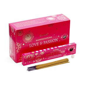 Conjunto de pedras preciosas Goloka Manifestations: Amor e Paixão – Rosa e Quartzo Rosa