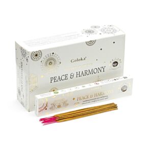 Conjunto de pedras preciosas Goloka Manifestations Paz e Harmonia: Sândalo e Quartzo
