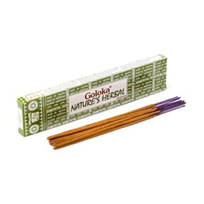 Incensos de ervas Goloka Nature