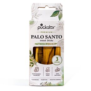 Ispalla Peruvian Palo Santo Conjunto de 3 palitos de madeira