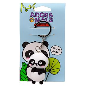 Porta-chaves PVC 3D Susu o Panda Adoramals Porta-chaves PVC 3D Susu o Panda Adoramals