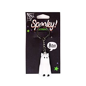 Porta-chaves PVC 3D Fantasma Spooky Porta-chaves PVC 3D Fantasma Spooky