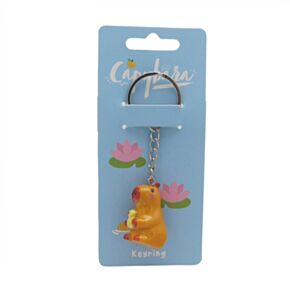 Porta-Chaves Capivara com pato