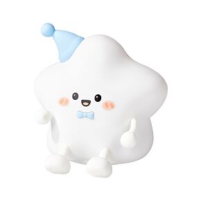 Luz de presença LED e suporte para telemóvel em forma de estrela 