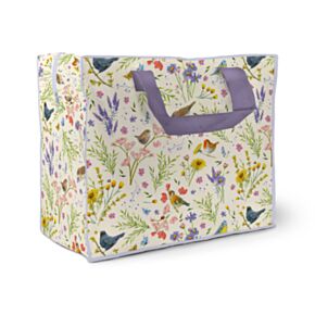 Saco de armazenamento com Zip Jan Pashley Wings & Wildflowers 
