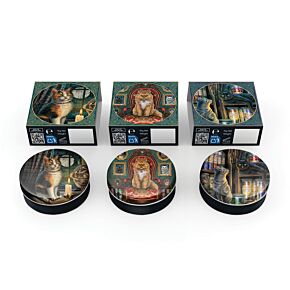 Bálsamo labial em lata Lisa Parker Gatos Mágicos Bálsamo labial em lata Lisa Parker Gatos Mágicos