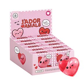 Brilho labial com forma Amore Heart Coração 