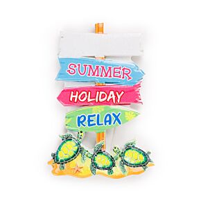 Íman de praia para lembrança caranguejo e tartaruga Íman de praia para lembrança caranguejo e tartaruga