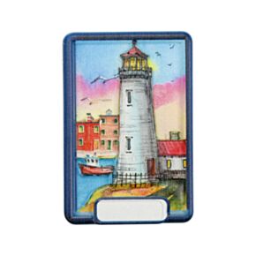 Íman de praia para lembrança Pôr-do-sol no Farol