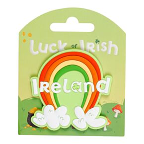 Íman de PVC Souvenir Irlanda Anão da sorte