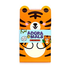 Bloco de notas flip Adoramals Tigre