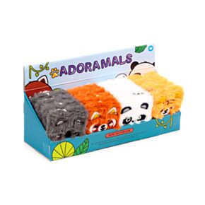 Mini Bloco de Notas em Pelúcia Adoramals Selvagem