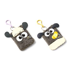 Mini Bloco de Notas A7 em Pelúcia Kawaii Shaun a Ovelha 