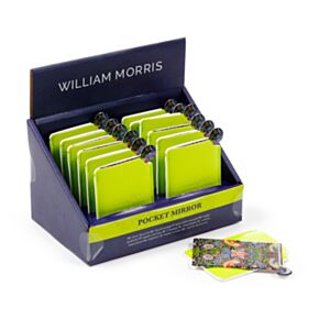 Espelho de bolso em estojo William Morris Ladrão de Morangos
