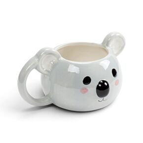 Caneca de Asa Moldada Adoramals - Cabeça de Coala
