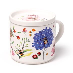 Conjunto de caneca e tampa com base para copos Prados de Nectar