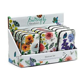 Set 5 peças manicure Prados de Borboletas