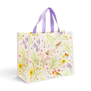 Saco para compras reutilizável Jan Pashley Wings & Wildflowers