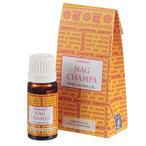 Óleo Aromático Goloka 10ml - Nag Champa Óleo Aromático Goloka 10ml - Nag Champa