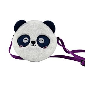 Bolsa de tiracolo em pelúcia Susu o Panda Adoramals