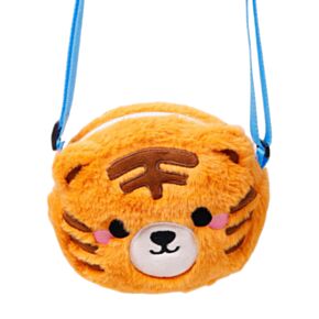 Bolsa de tiracolo em pelúcia Alfie o Tigre Adoramals