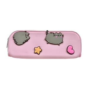 Estojinho de silicone Pusheen the Cat Stars & Hearts 