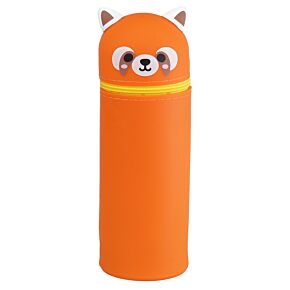 Estojo em silicone vermelho panda Adoramals Estojo em silicone vermelho panda Adoramals