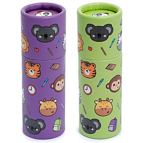 Adoramals Zoo Tubo com 12 lápis de cor Adoramals Zoo Tubo com 12 lápis de cor