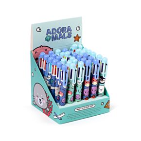 Adoramals Vida Marinha Caneta Multicor (6 Cores)