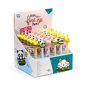 Caneta de ponta fina Foodiemals Hambúrguer Caneta de ponta fina Foodiemals Hambúrguer