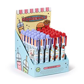 Caneta Foodiemals Multicor (6 Cores)