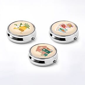 Caixa de Comprimidos In the Garden-Jardim