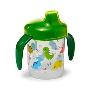 Copo Inquebrável Sippy de treinamento infantil - Dinosauria Jr