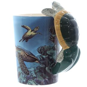 Caneca com Asa em forma de Tartaruga