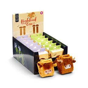 Meias fofinhas e macias Highland Coo Cow