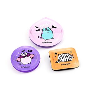 Set 3 Esponjas de Maquilhagem  Pusheen Halloween