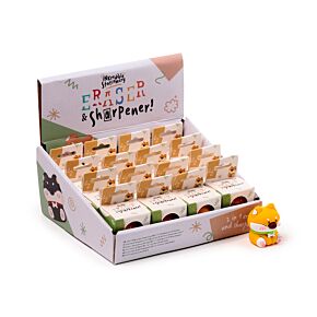 Afiador e apagador 2 em 1 Cãozinho