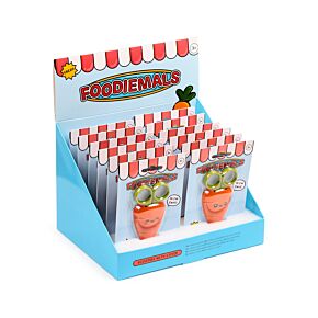 Tesouras Foodiemals para crianças Cecil a Cenoura com proteção Tesouras Foodiemals para crianças Cecil a Cenoura com proteção