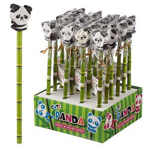 Lapiz e borracha Urso Panda