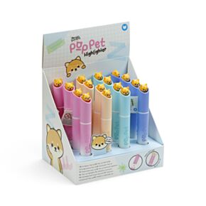 Canetas marcadoras Pop Pet Adoramals Pets Shiba Inu
