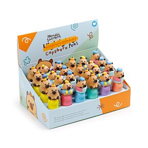 Caneta marcadora com topo - Capivara Caneta marcadora com topo - Capivara