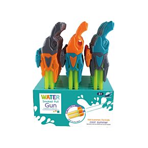 Brinquedo pistola de água de cano duplo