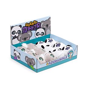Criaturas Zoo para Espremer Queasy Squeezies – Panda e Coala