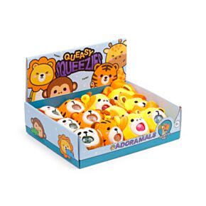 Adoramals - Animais de Espremer Queasy Squeezies - Zoo