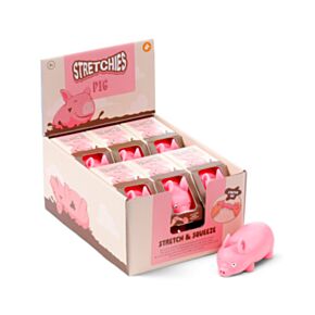 Brinquedo Anti-stress porco elástico