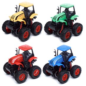 Brinquedo Monstro de Acrobacias Rotativas Tractor 4x4